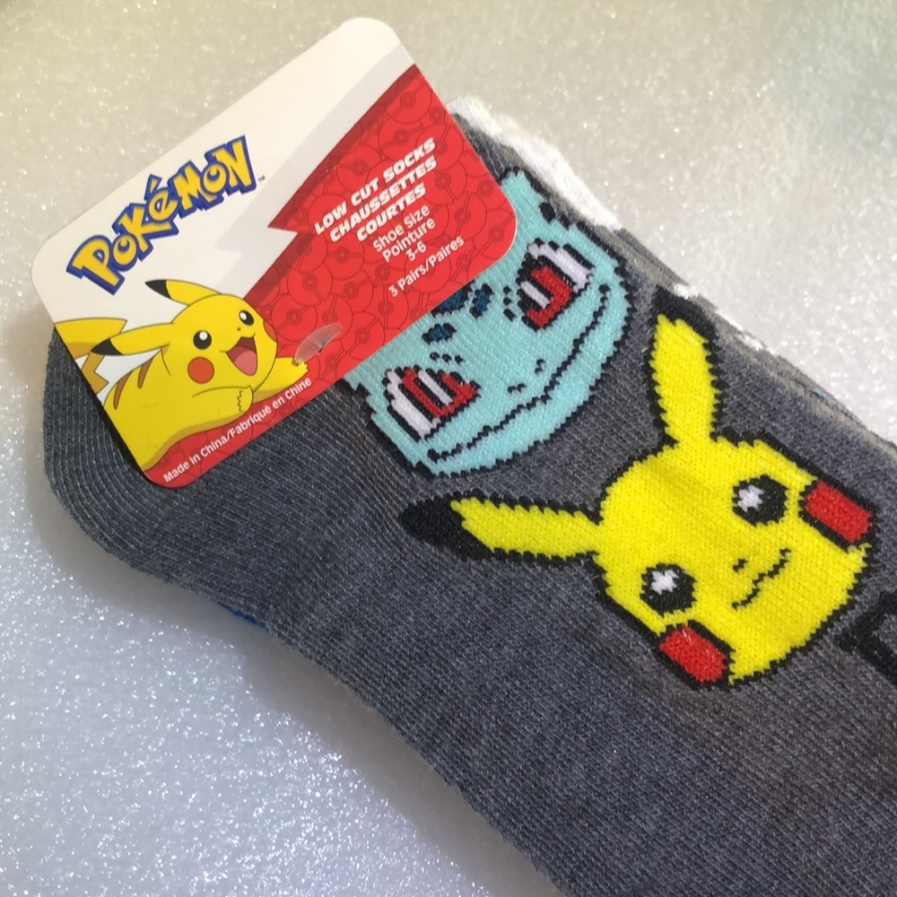 Pokémon low cut socks - Picture 1 of 6